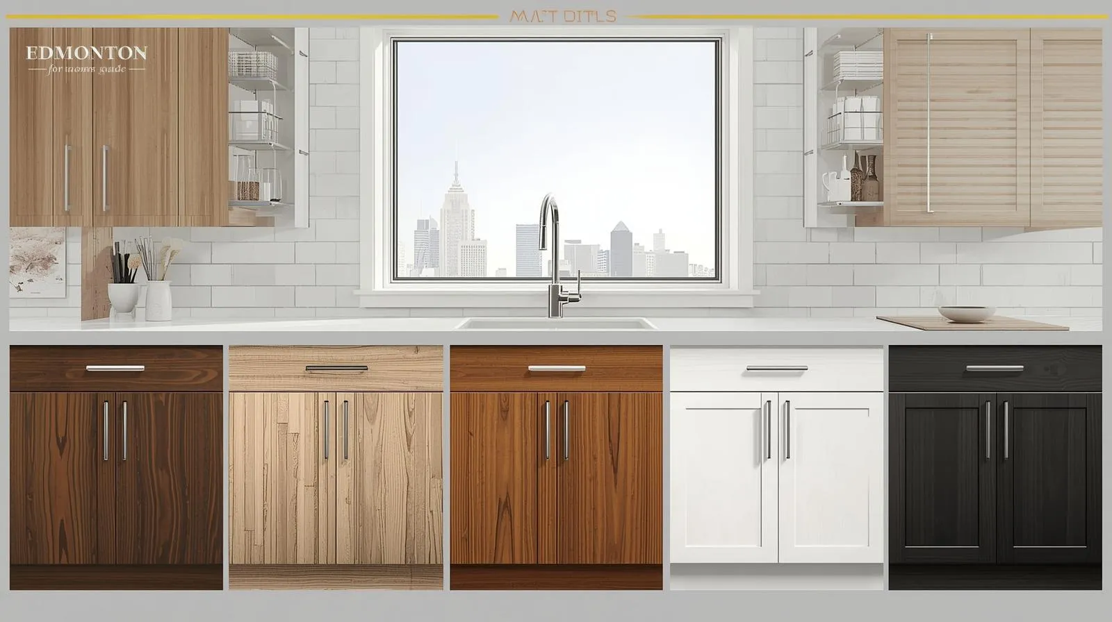  5 Tips for Choosing the Perfect Kitchen Cabinets in Edmonton